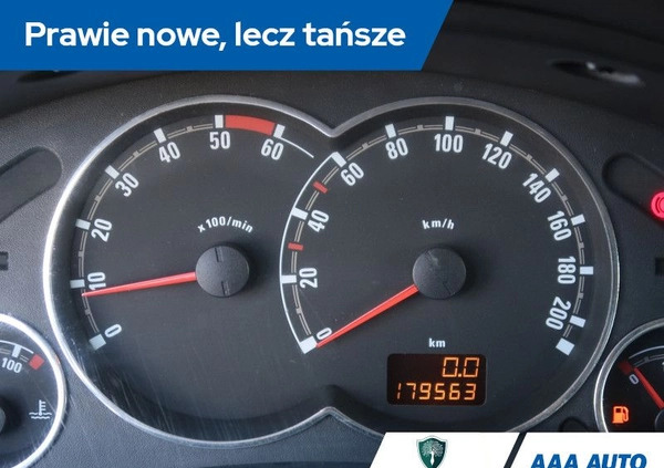 Opel Meriva cena 10000 przebieg: 179548, rok produkcji 2009 z Nowy Tomyśl małe 154